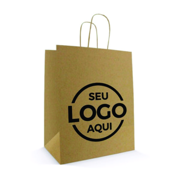 Sacola de papel kraft