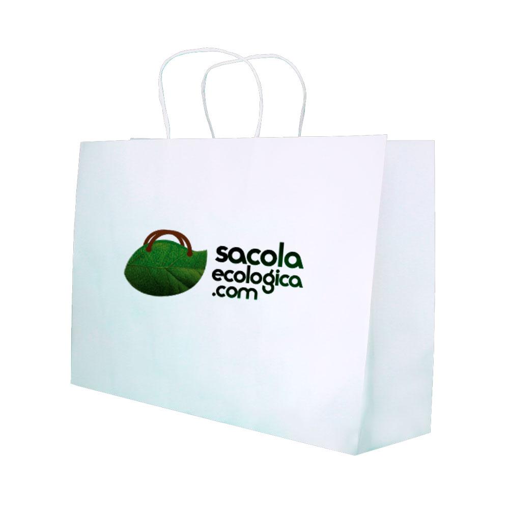 Sacolas de Papel OffSet 28×22,5x13cm