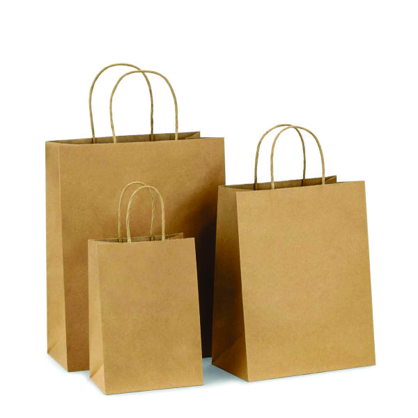 Sacolas de papel personalizadas baratas