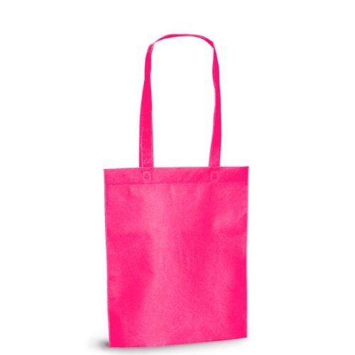 Sacolas de tnt rosa personalizadas