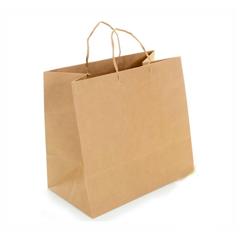 Sacolas em papel kraft 31x28x11