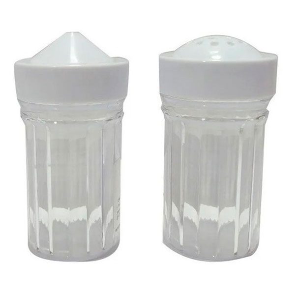 Saleiro E Paliteiro Acrílico Kit C/50 Un. Restaurantes Bares