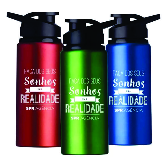 Squeeze Alumínio Personalizado Promocional