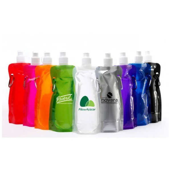 Squeeze Dobrável Personalizado 480 ml
