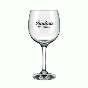 Taça de Vidro Personalizada - Brindes Elegantes para sua Casa