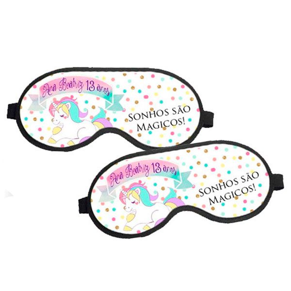 Tapa Olhos Unicórnio
