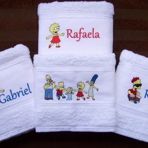 Toalhas Bordadas - Toque de Elegância em seu Brinde