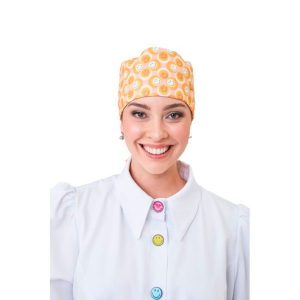 Touca Feminina Smile Just Smile - Laranja