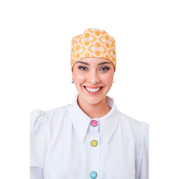 Touca Feminina Smile Just Smile – Laranja