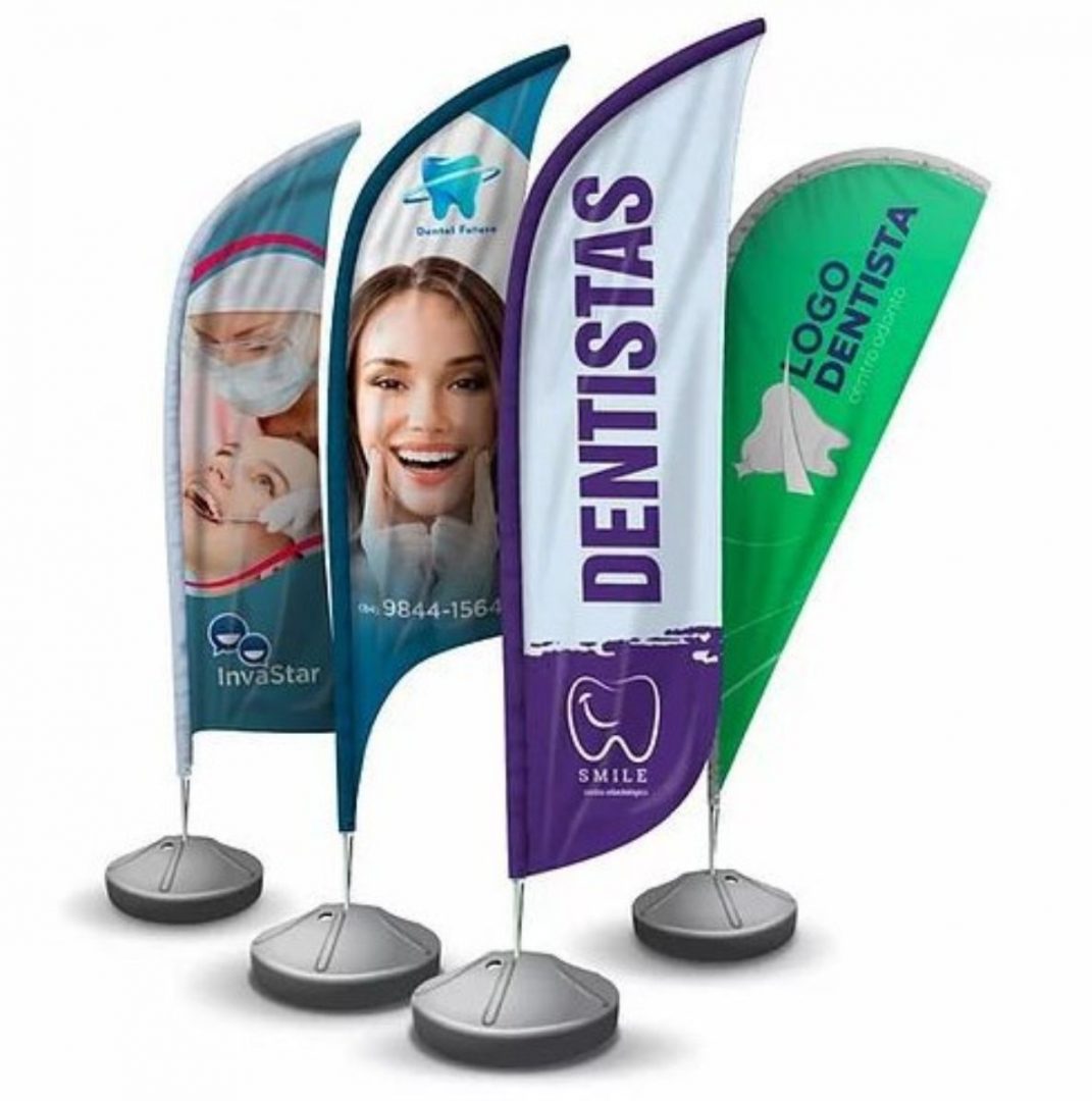 Wind Banner Dupla Face Personalizado