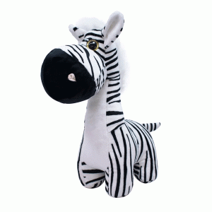 Zebra de Pelúcia Personalizada