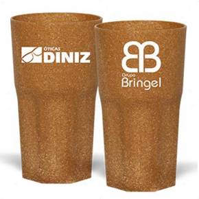 Copo Fibra de Madeira 380ml