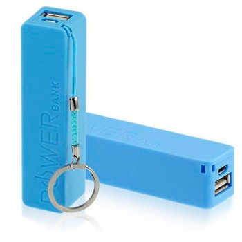 Carregador de Celular Power Bank Azul