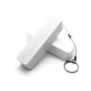 Carregador de Celular Power Bank Branco