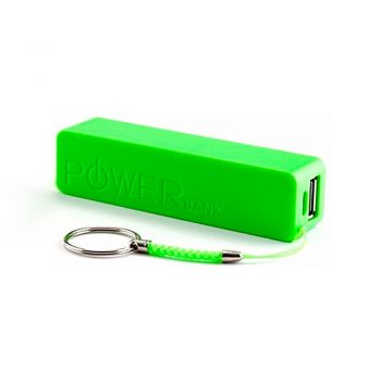 Carregador de Celular Power Bank Verde