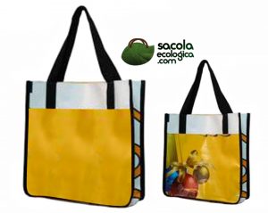 Ecobag com Retalhos de Banner RJ