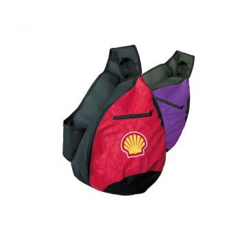 Mochila transversal Bordada