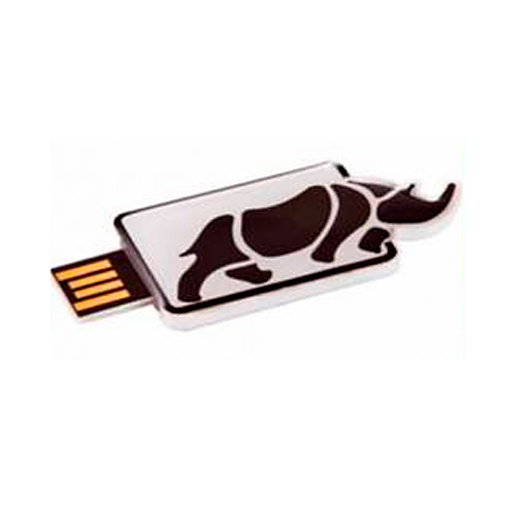 Pen Drive Customizado no Formato do Logo