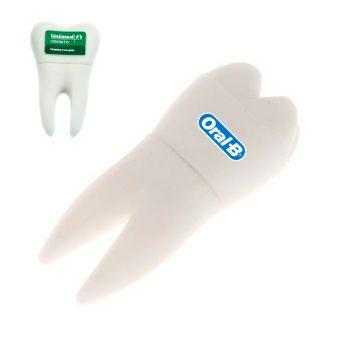 Pen Drive no Formato de Dente