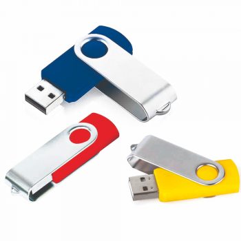 Pen Drives Personalizados Giratório