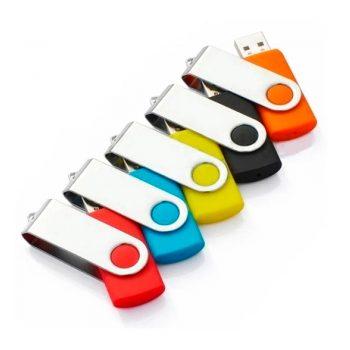 Pen Drives Personalizados Giratório