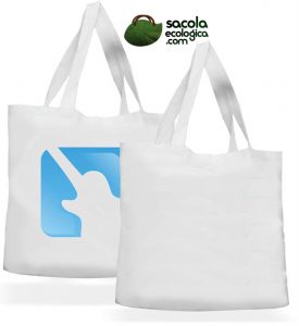 Sacolas PET Promocional 37x37 Personalizada