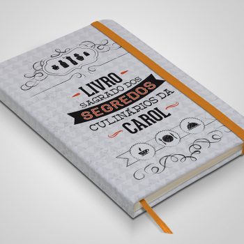 Caderno de Receita Personalizado