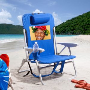 Cadeira de Praia Personalizada com foto
