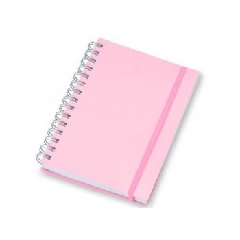 Agenda rosa personalizada