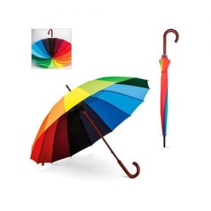 Guarda chuva arco íris personalizado