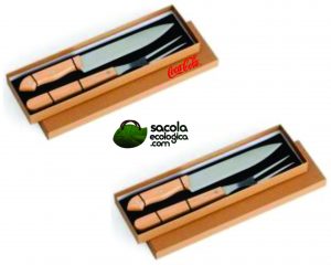 Kit churrasco 2 peças personalizado
