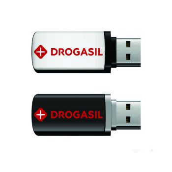 Pen Drive Branco e Preto 6