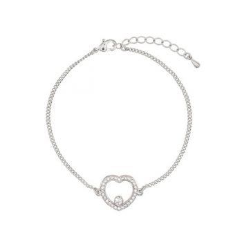 Pulseira Swarovski Heart