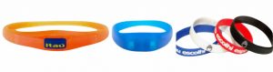 Pulseiras de Silicone Coloridas para Brindes