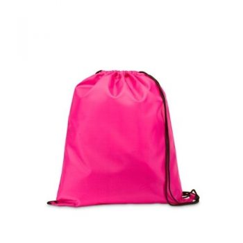 Saco mochila rosa personalizada