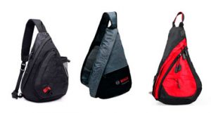 Mochila triangular personalizada