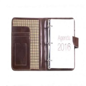 Brinde Agenda Couro Personalizado