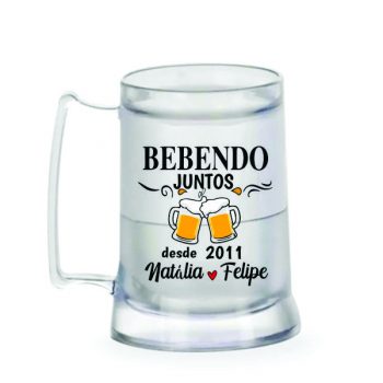 Caneca de Chopp com Gel Personalizada