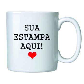 Caneca porcelana personalizada atacado