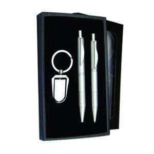 Conjunto de chaveiro e caneta personalizado 2