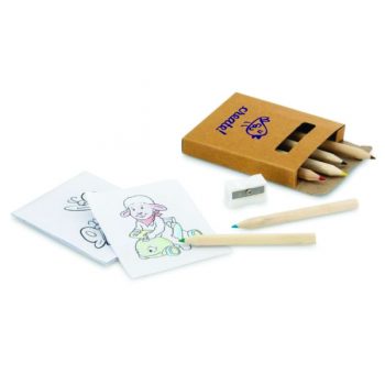 Kit Lapis de Cor para Colorir Personalizado