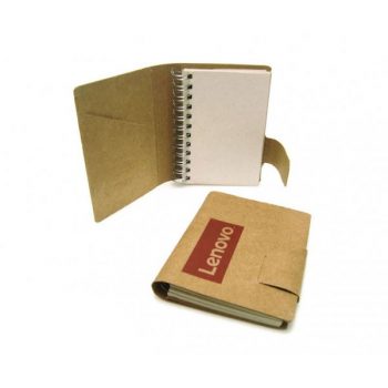 MINI CADERNO POCKET KRAFT