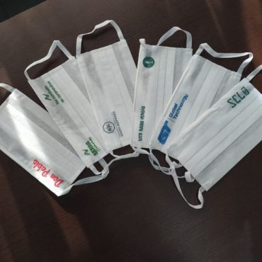 Máscara personalizada para empresa