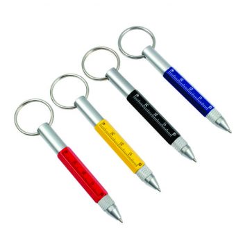 Mini caneta multifunções de metal personalizada