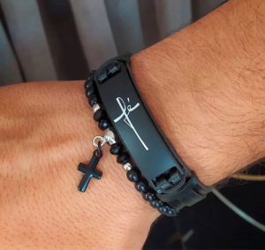 Pulseira Religiosa Personalizada