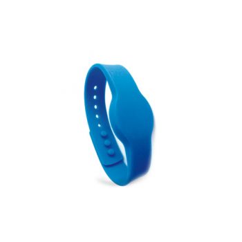 Pulseira de silicone ajustável com chip RFID NFC