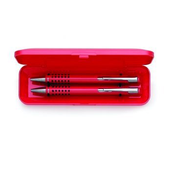 kit caneta e lapiseira personalizado brinde
