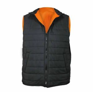 Colete modelo Puffer em tecido Especial Brilhante