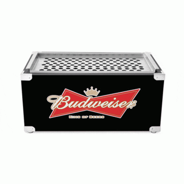 Churrasqueira-Portátil-Personalizada-Budweiser-(-Inox-)