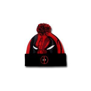 Touca-personalizada-Deadpool-Preta-e-vermelha